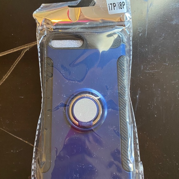 Blue iPhone 7/8Plus Kickstand Phone Case - Picture 2 of 6